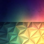 Abstract Polygonal background for Design - Low Poly Geometric Vector N360
