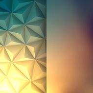 Abstract Polygonal background for Design - Low Poly Geometric Vector N367