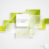 White Square Element On Stripes Background N4