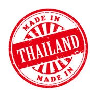 Made In Thailand Grunge Rubber Stamp N2