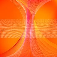 Abstract background with orange lines