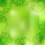Abstract green background N77