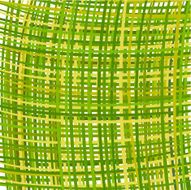 Green esparto grass mat