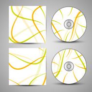 Vector cd cover set for your design N209