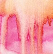 Orange pink watercolor background N4