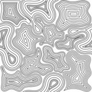 Seamless texture with a wavy pattern