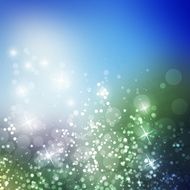Sparkling Cover Design Template with Abstract Blurred Background N22