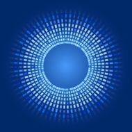 vector abstract background glowing pixels