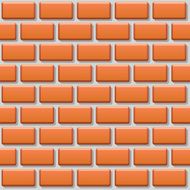 Repeating brick Wall Background