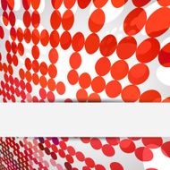 abstract red dots pattern background