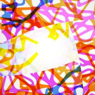 Abstract colorful pattern background N11