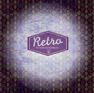 Violet and purple Textured colorful retro triangle background