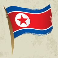 North Korean Flag N9