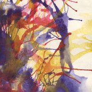 Texture background watercolor painting N34