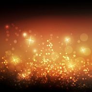 Sparkling Cover Design Template with Abstract Blurred Background N23