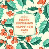 Merry christmas label N5