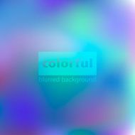Blurred background in blue mint and purple