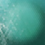 Water hexagon background