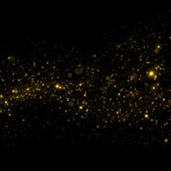 Gold glittering sparkling dust background N2