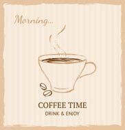 Vintage coffee cup N6