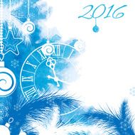 Christmas watercolor background N3