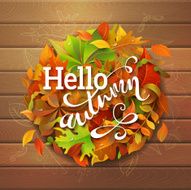 Hello Autumn Background N2