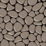 Pebbles seamless pattern