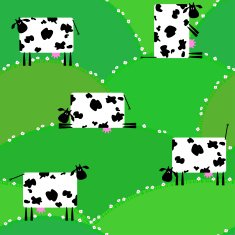 Cow - seamless texture