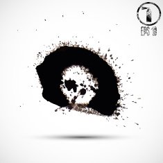 Grunge Texture for design or scrapbook vector N3