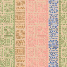 Abstract Seamless Pattern in Ethnic Style N37