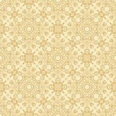 Seamless golden laced pattern