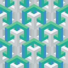 Isometric seamless background N4
