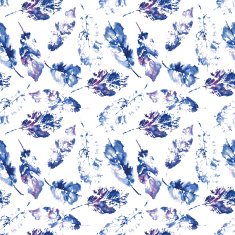 cute pattern of beautiful prints leaves