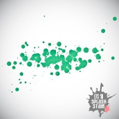 Vector abstract grunge backgrounds Splatter shapes
