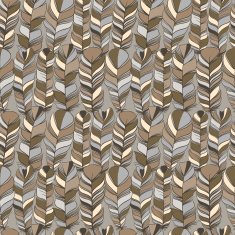 Seamless ethnic pattern with feathers N12