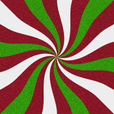 red white and green glitter starburst pattern