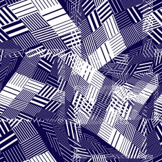 Dark geometric tiles seamless pattern vector mosaic background N2