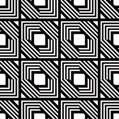 Seamless black and white geometric pattern simple vector N3