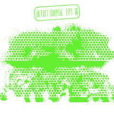 Abstract modern vector illustration grunge dots elements N3