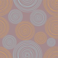 Light Purple Circles Seamless Pattern N2