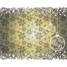 Christmas decoration frame N791