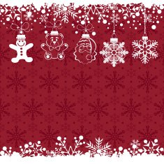 Christmas decoration frame N802