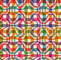 Seamless pattern with color strips