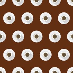 Flat vector background for coffee cup N2