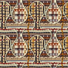 Seamless with geometric elements