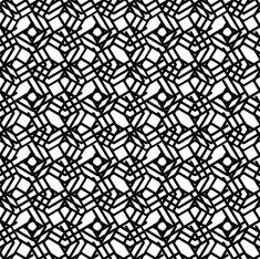 Geometric messy lined seamless pattern monochrome vector N4
