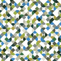 Vector colorful geometric background mosaic abstract seamless