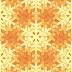 Shiny Gold Light Snowflakes Seamless Pattern for Christmas Design
