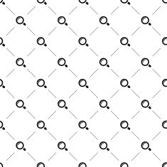 Vector seamless pattern magnifying glass N2
