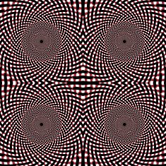 Geometric lined optical seamless pattern